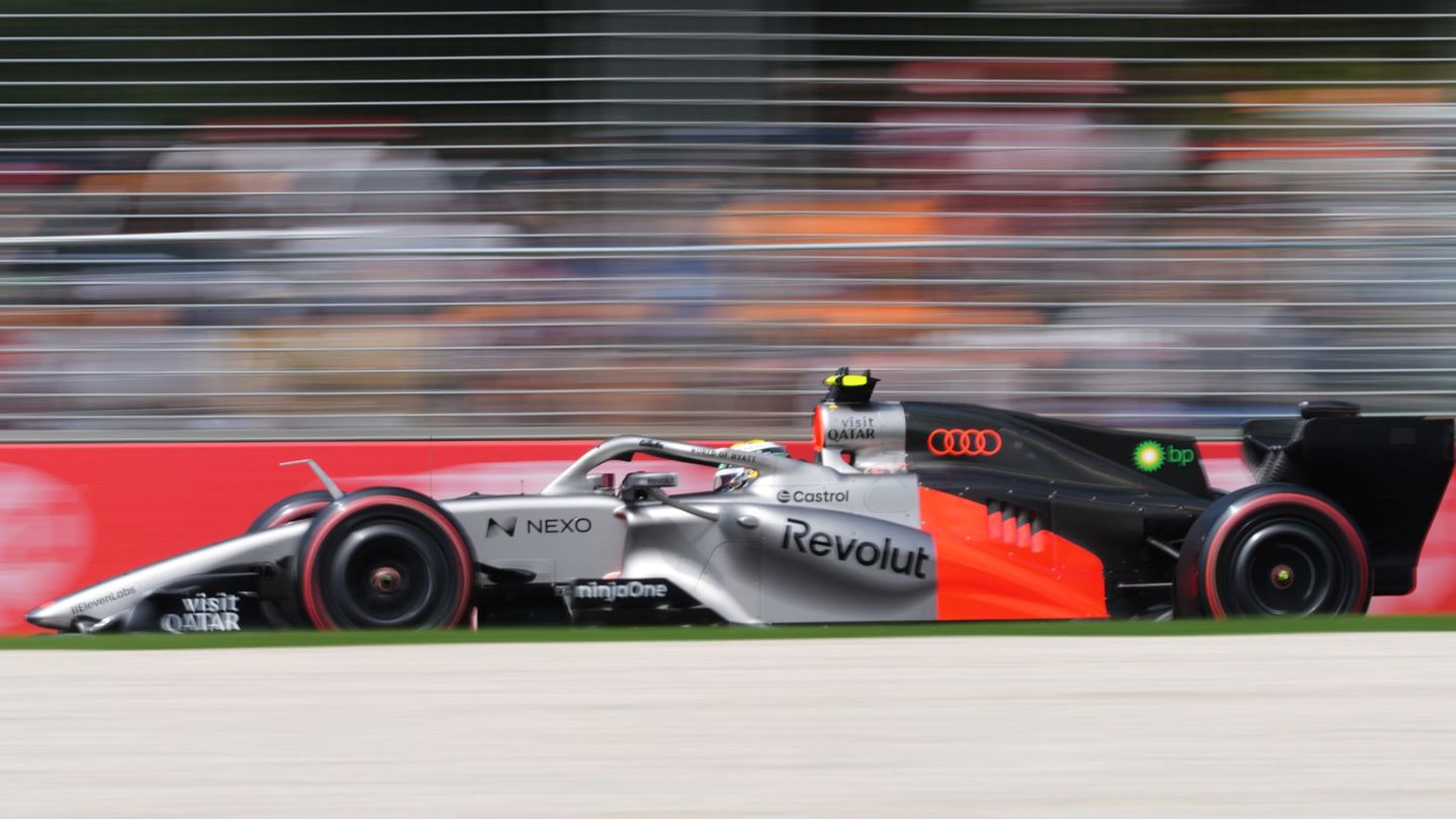 Der neue Formel-1-Audi kämpft noch mit technischen Problemen. (Archivbild) Foto: Heath McKinley/AP/dpa