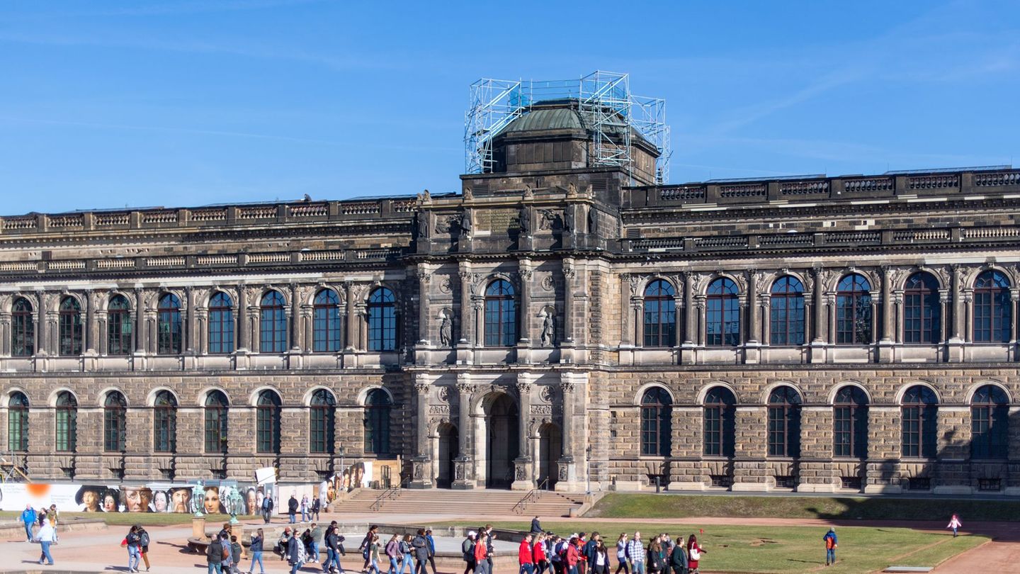 Das nach Dresden zurückgekehrte Werk von Lucas Cranach dem Älteren soll später in der Gemäldegalerie Alte Meister ausgestellt we