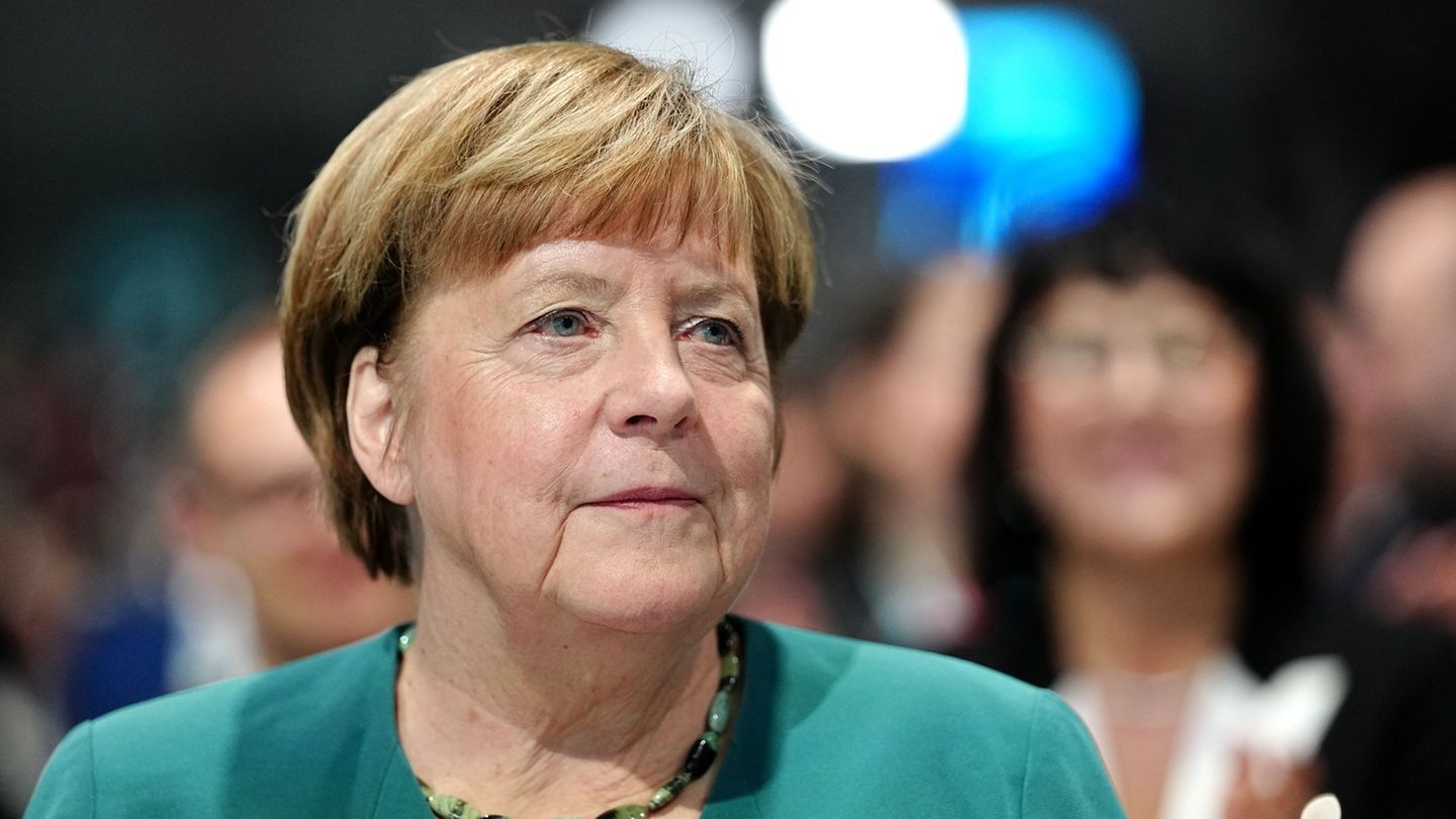 Die ehemalige Bundeskanzlerin Angela Merkel (CDU). (Archivbild) Foto: Kay Nietfeld/dpa