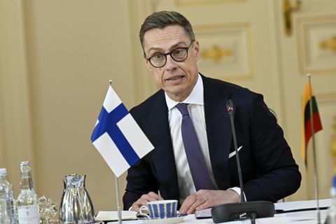 Finnlands Staatschef Alexander Stubb