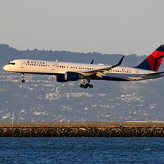 Flugzeug von Delta Airlines