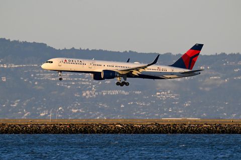 Flugzeug von Delta Airlines