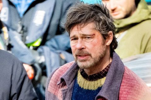 Brad Pitt in Amsterdam.