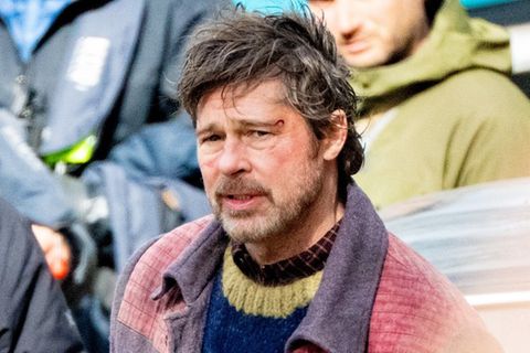 Brad Pitt in Amsterdam.