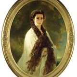 Haare: Gemälde „Kaiserin Elisabeth von Österreich“