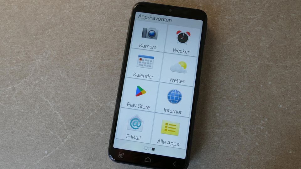 Seniorenhandy Test: Emporia Smart.7 lite