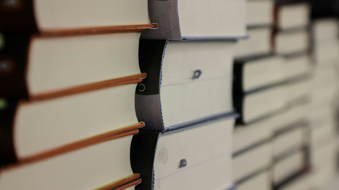 Bücher auf Buchmesse