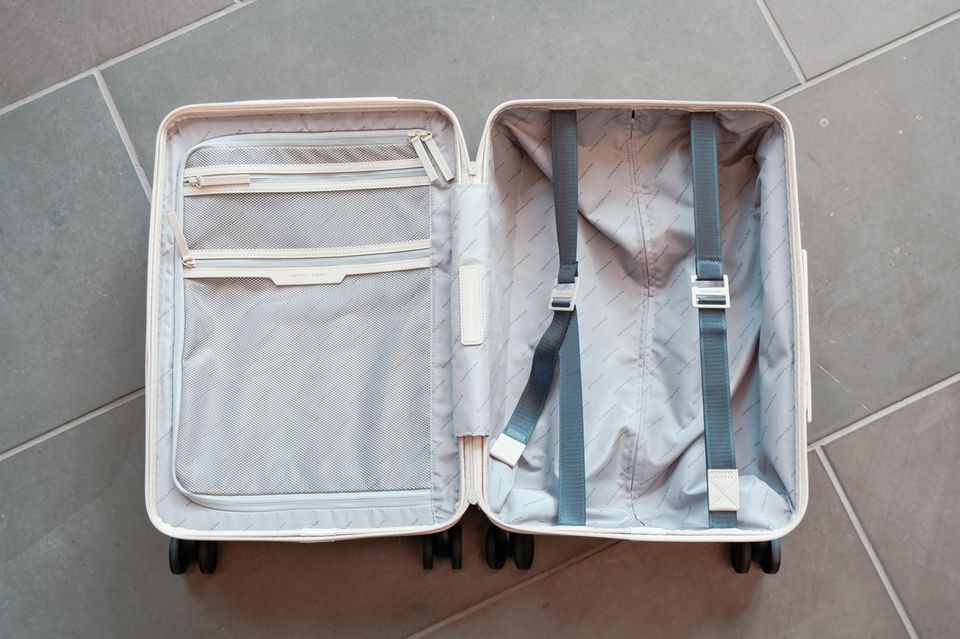 Das Innenleben eines Kaptn & Son Koffers