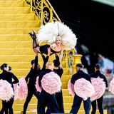 Lady Gaga bei der Eröffnungszeremonie der Olympischen Sommerspiele 2024 in Paris