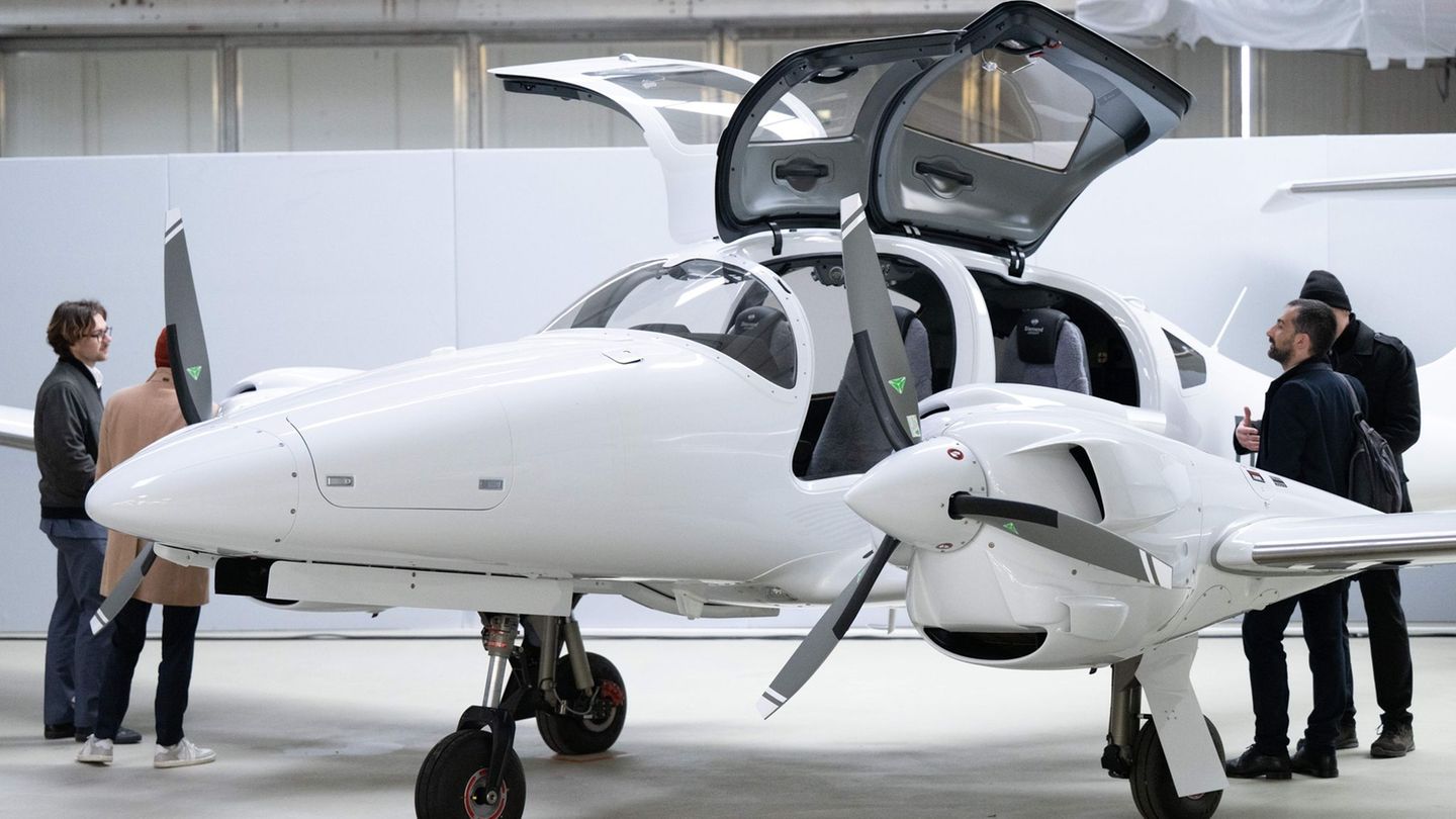 Das Forschungsflugzeug der TU Dresden soll bei der Entwicklung fossilfreier Luftfahrtantriebe zum Einsatz kommen. Foto: Sebastia