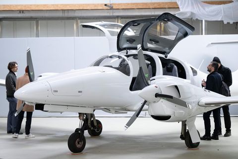 Das Forschungsflugzeug der TU Dresden soll bei der Entwicklung fossilfreier Luftfahrtantriebe zum Einsatz kommen. Foto: Sebastia