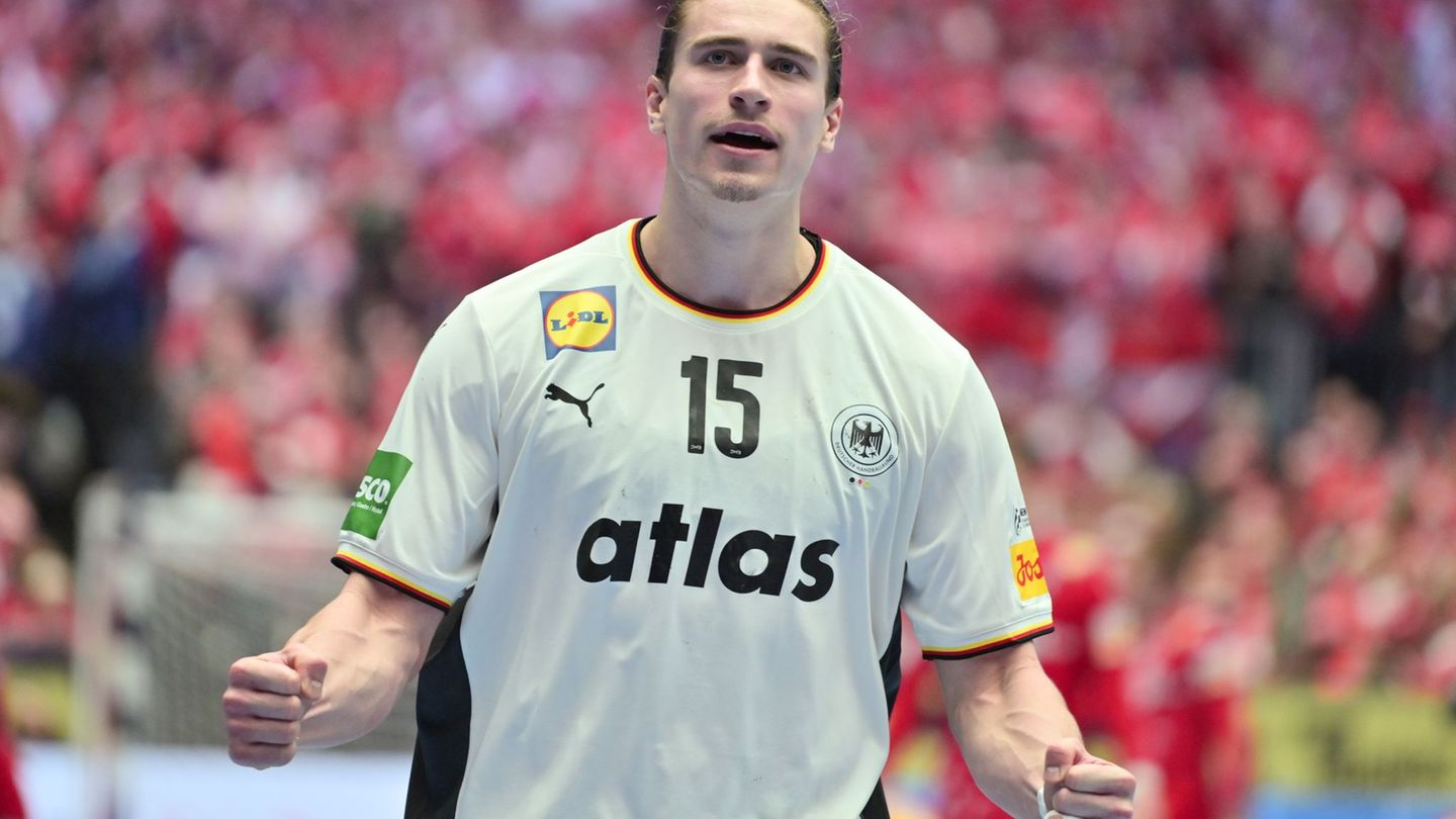 DHB-Spielmacher Juri Knorr wartet noch auf seinen ersten EM-Titel. (Archivbild) Foto: Sina Schuldt/dpa