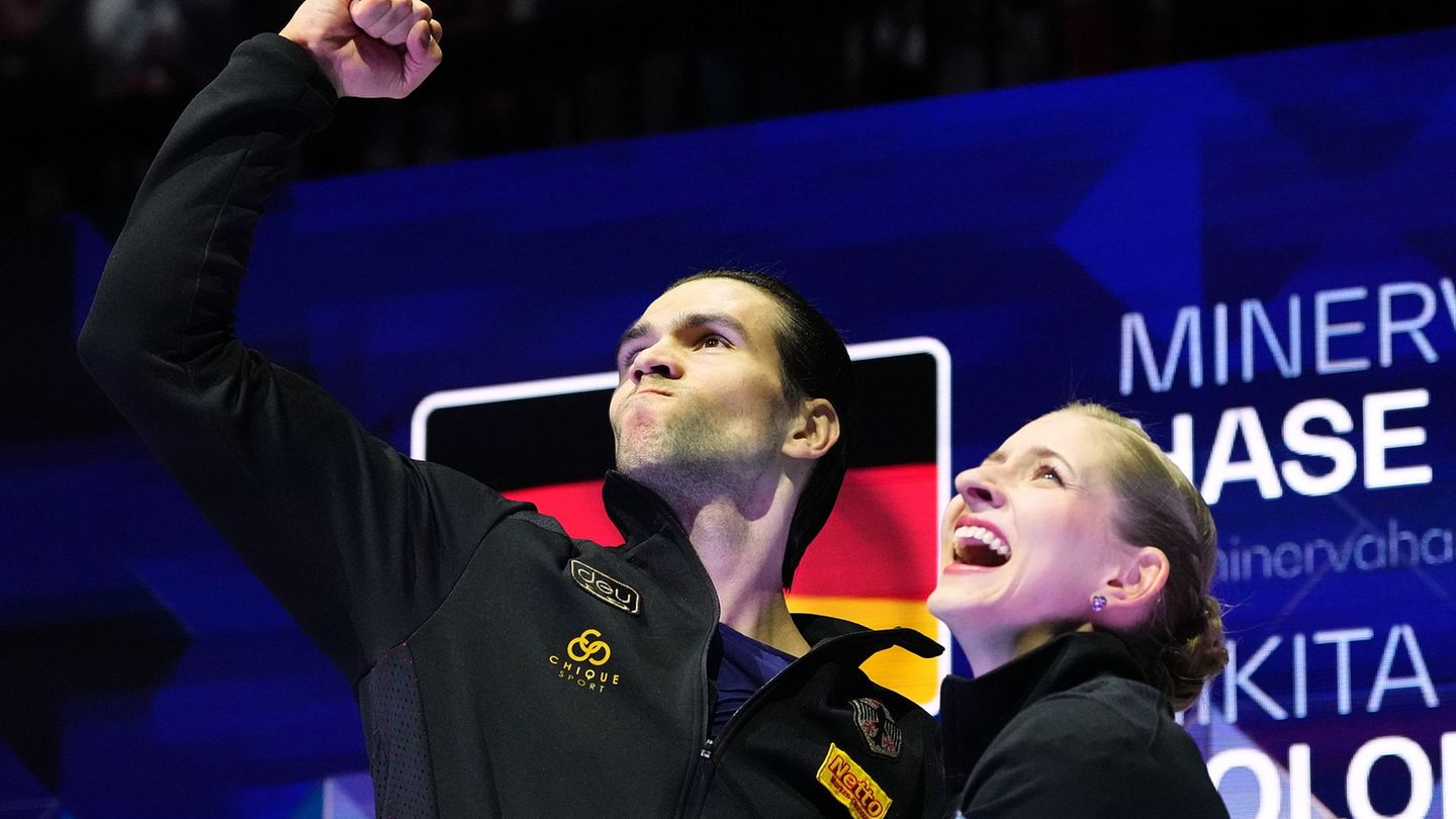 Krönung einer starken Saison: Nach Gold-Coup: Eislauf-Traumpaar lässt Zukunft offen