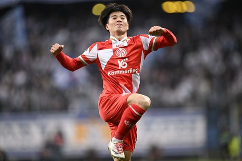 Bleibt über den Sommer hinaus in Mainz: Sota Kawasaki. (Archivbild) Foto: Jakub Kaczmarczyk/PAP/dpa