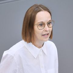Grünen-Politikerin Lena Gumnior im Bundestag