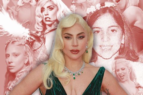 Collage aus vier Jahrzehnten Lady Gaga: Sie wird 40.