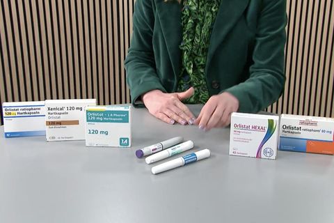 Diverse Abnehm-Medikamente