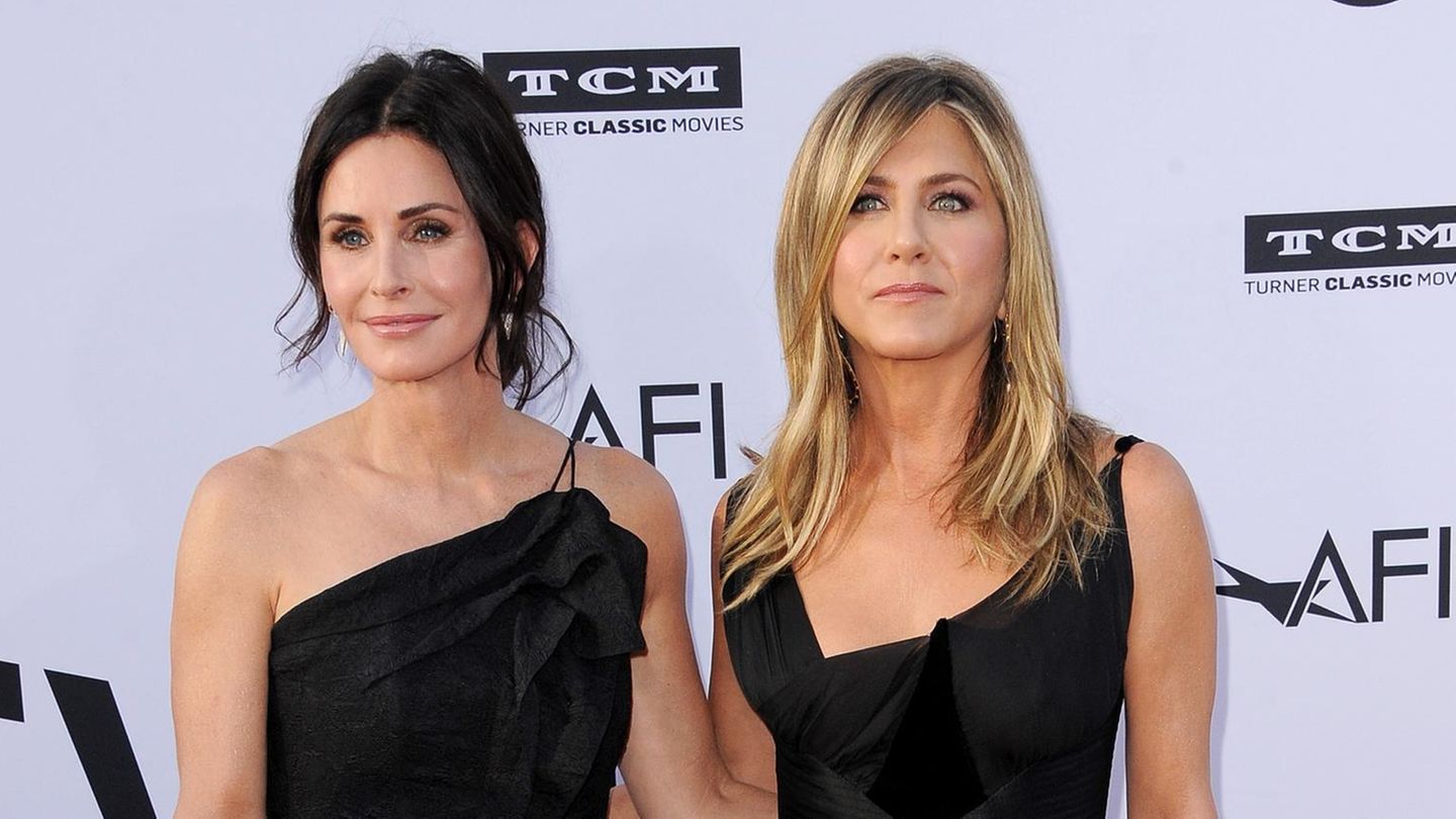 Courteney Cox und Jennifer Aniston