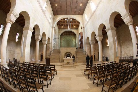 Blick in die Stiftskirche St. Servatii. Foto: Matthias Bein/dpa
