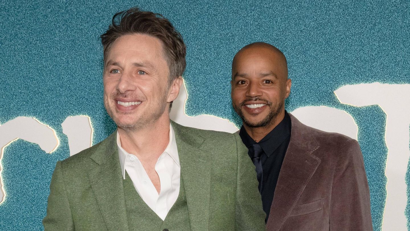 Zach Braff und Donald Faison
