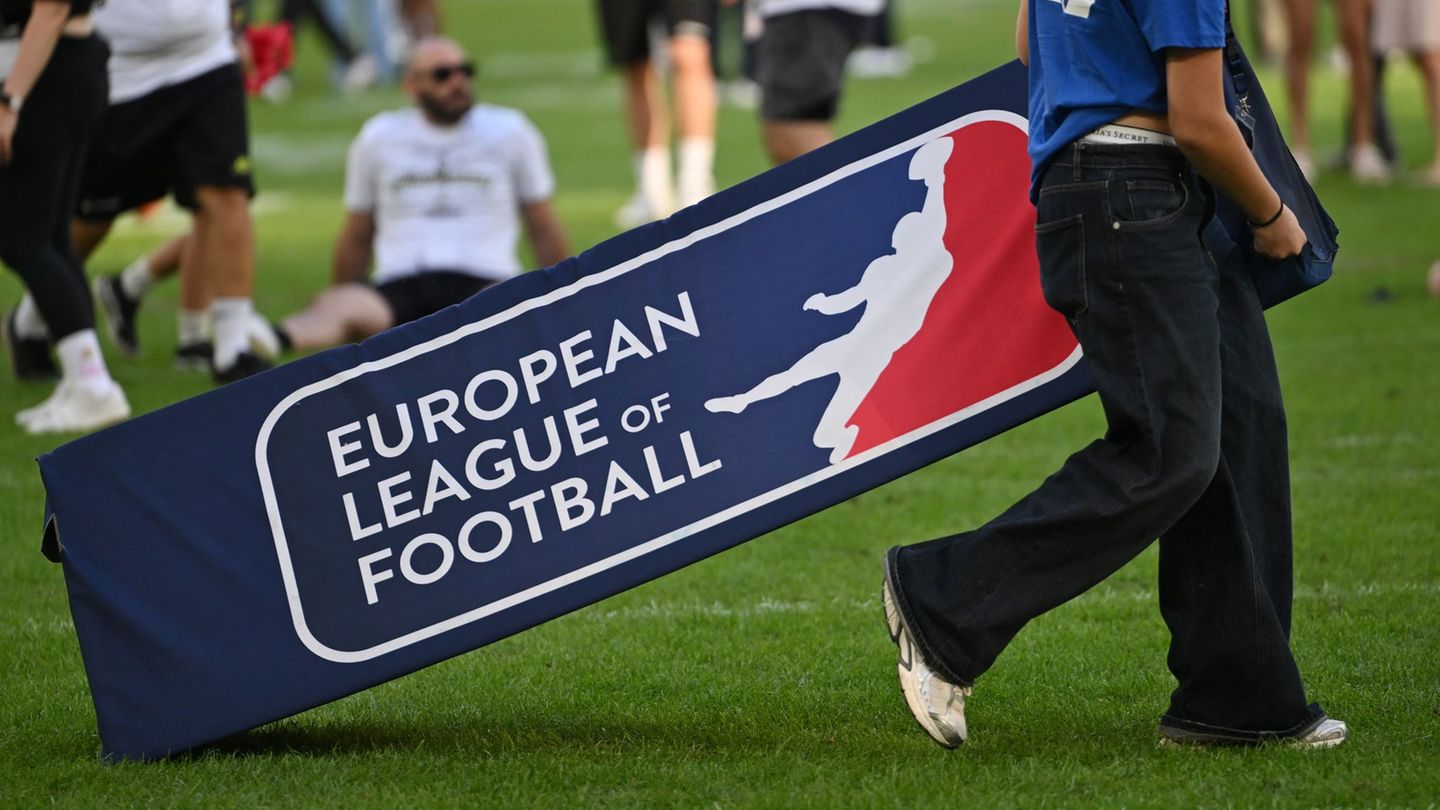 Wird die European League of Football bald Geschichte sein? (Archivbild) Foto: Marijan Murat/dpa