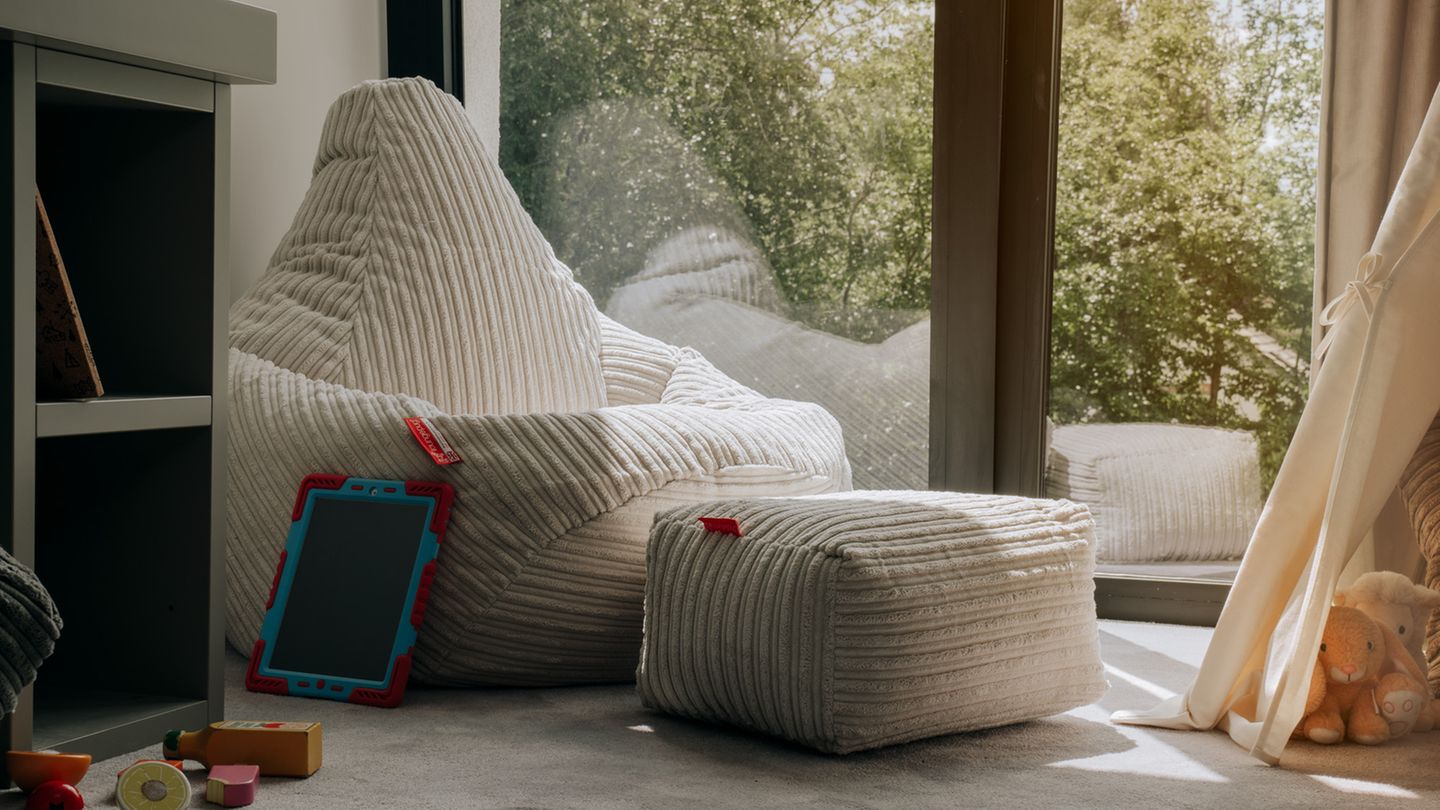 Sitzsäcke für Kinder: Lounge Pug von Big Bertha in Cord