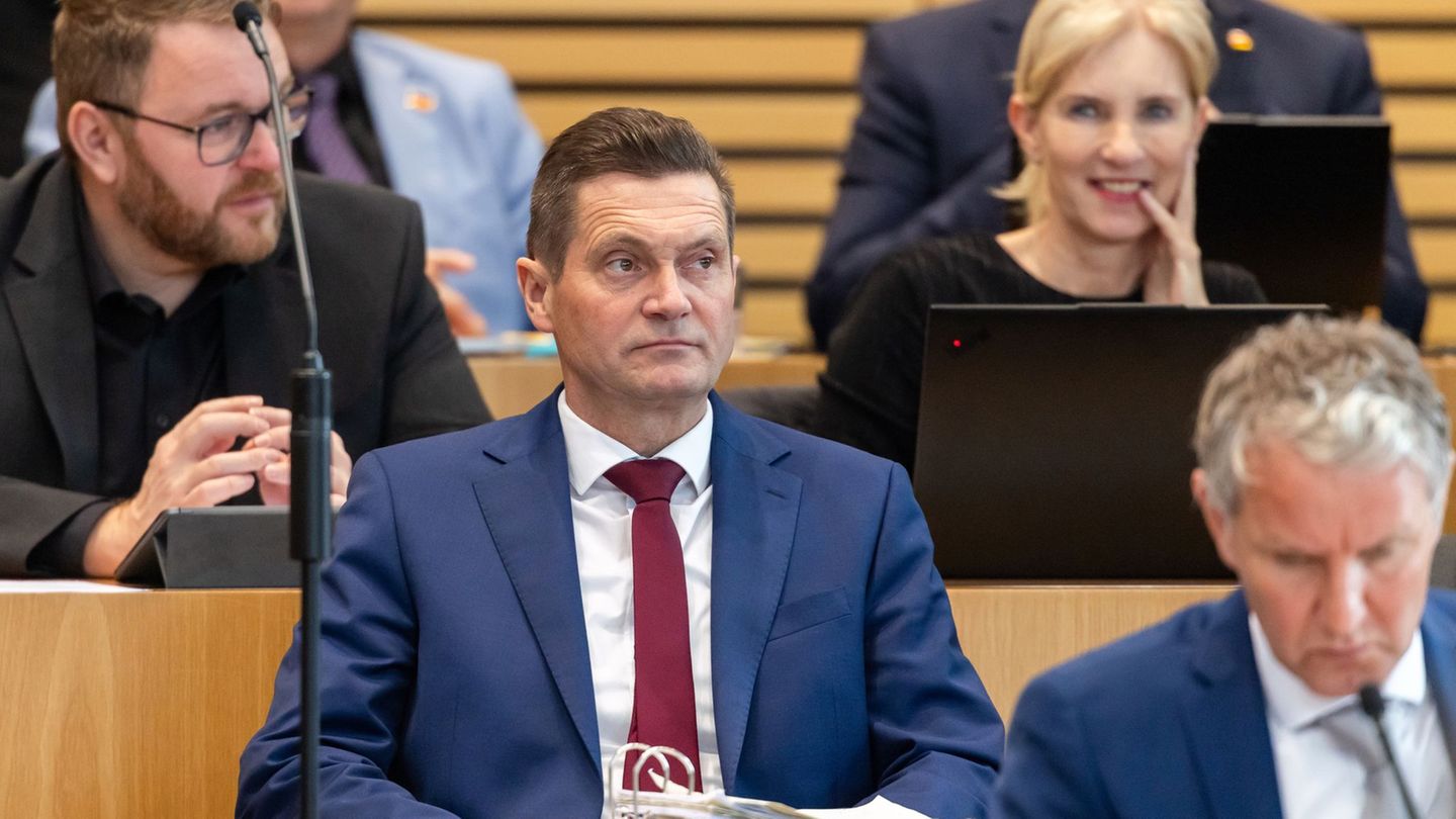 Knappe Entscheidung bei Vize-Präsidentenwahl im Landtag. Foto: Michael Reichel/dpa