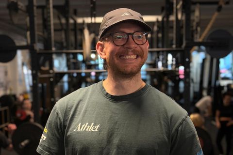 Stärkere Muskeln, bessere Laune: Max Oehmichen im Kraftraum