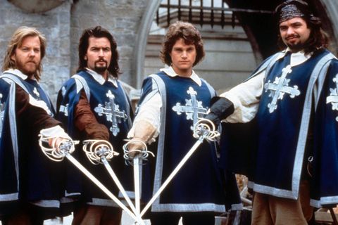 d'Artagnan: Szene aus "Die Drei Musketiere"