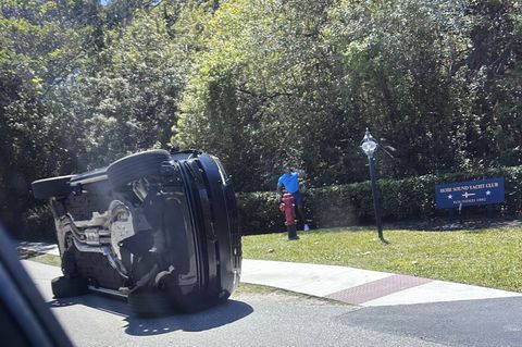 Tiger Woods wurde in Jupiter Island in einen Autounfall verwickelt. Foto: Jason Oteri/AP/dpa