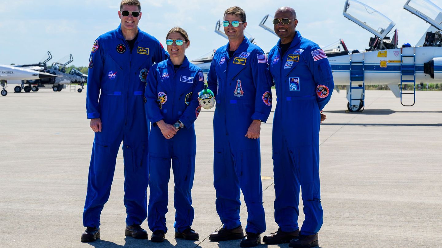 Raumfahrt: Vor geplanter Nasa-Mondmission – Crew in Cape Canaveral