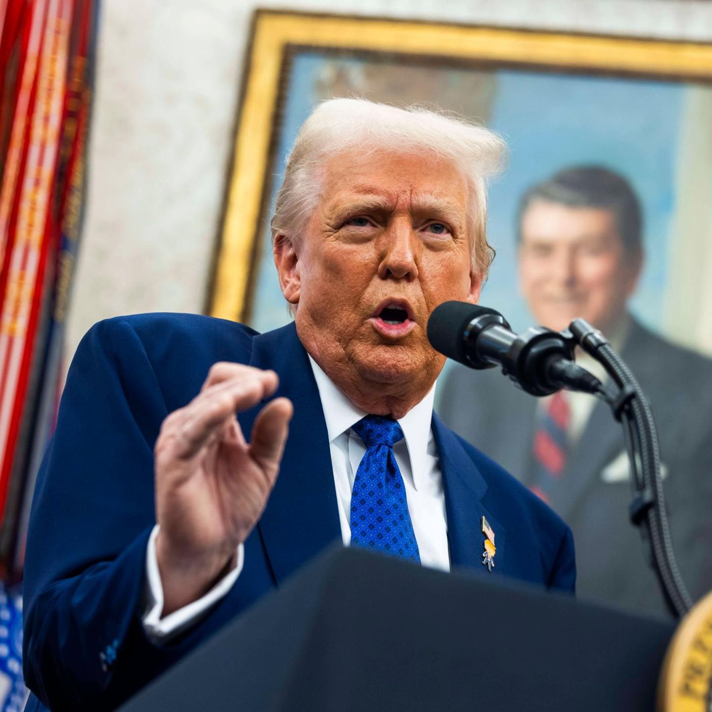 US-Präsident Donald Trump spricht