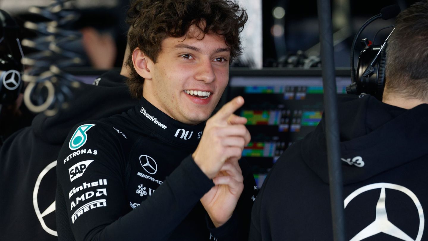 Kimi Antonelli war wieder schneller als alle anderen. Foto: Franck Robichon/POOL EPA/AP/dpa