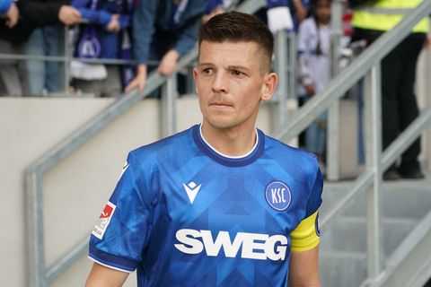 Marvin Wanitzek will nach der Profi-Laufbahn noch mal für den FV Ubstadt auflaufen. (Archivbild) Foto: Marc Schüler/dpa