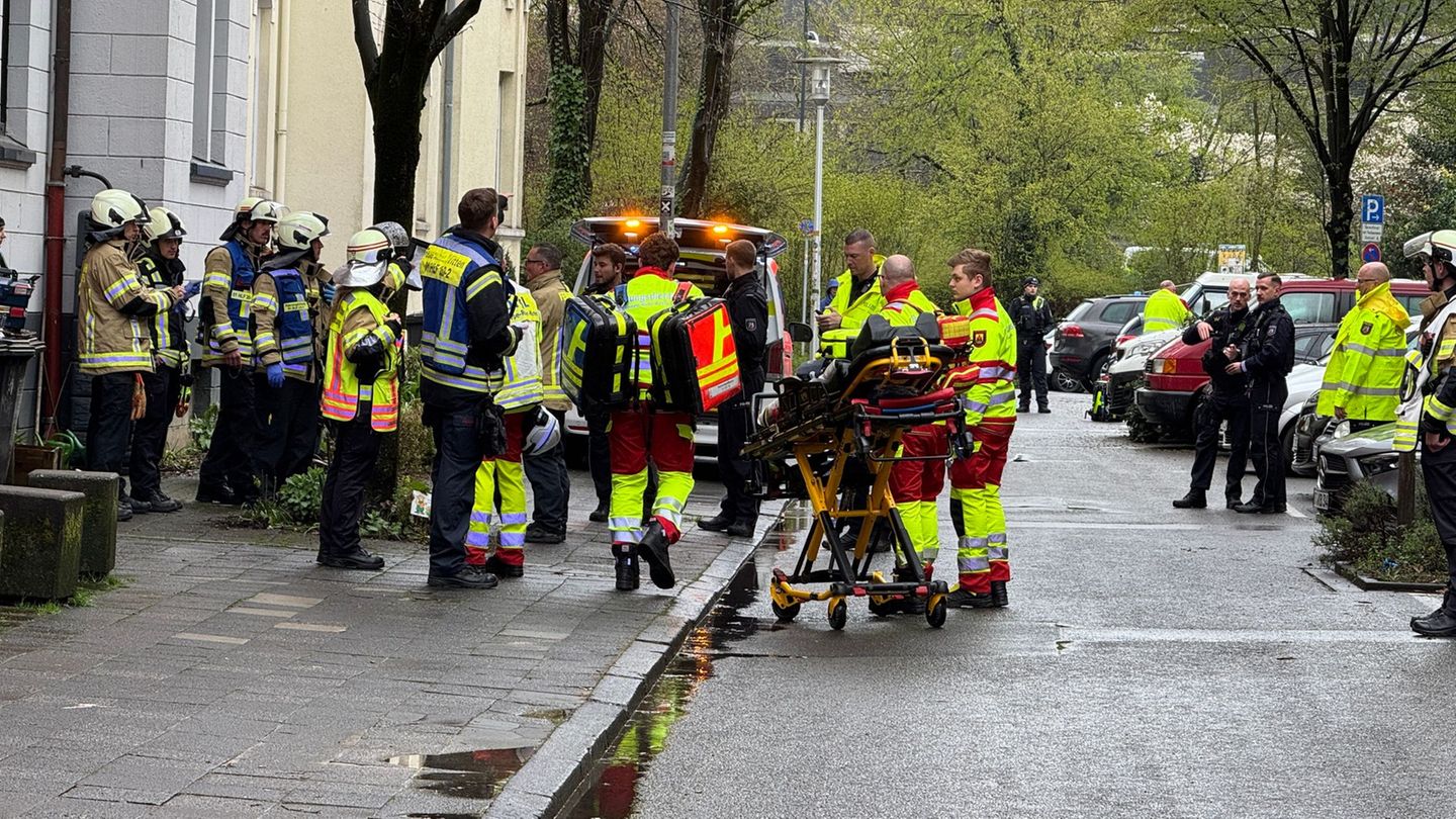 Laut Polizei gibt es einen größeren Einsatz in Witten. Foto: Justin Brosch/dpa