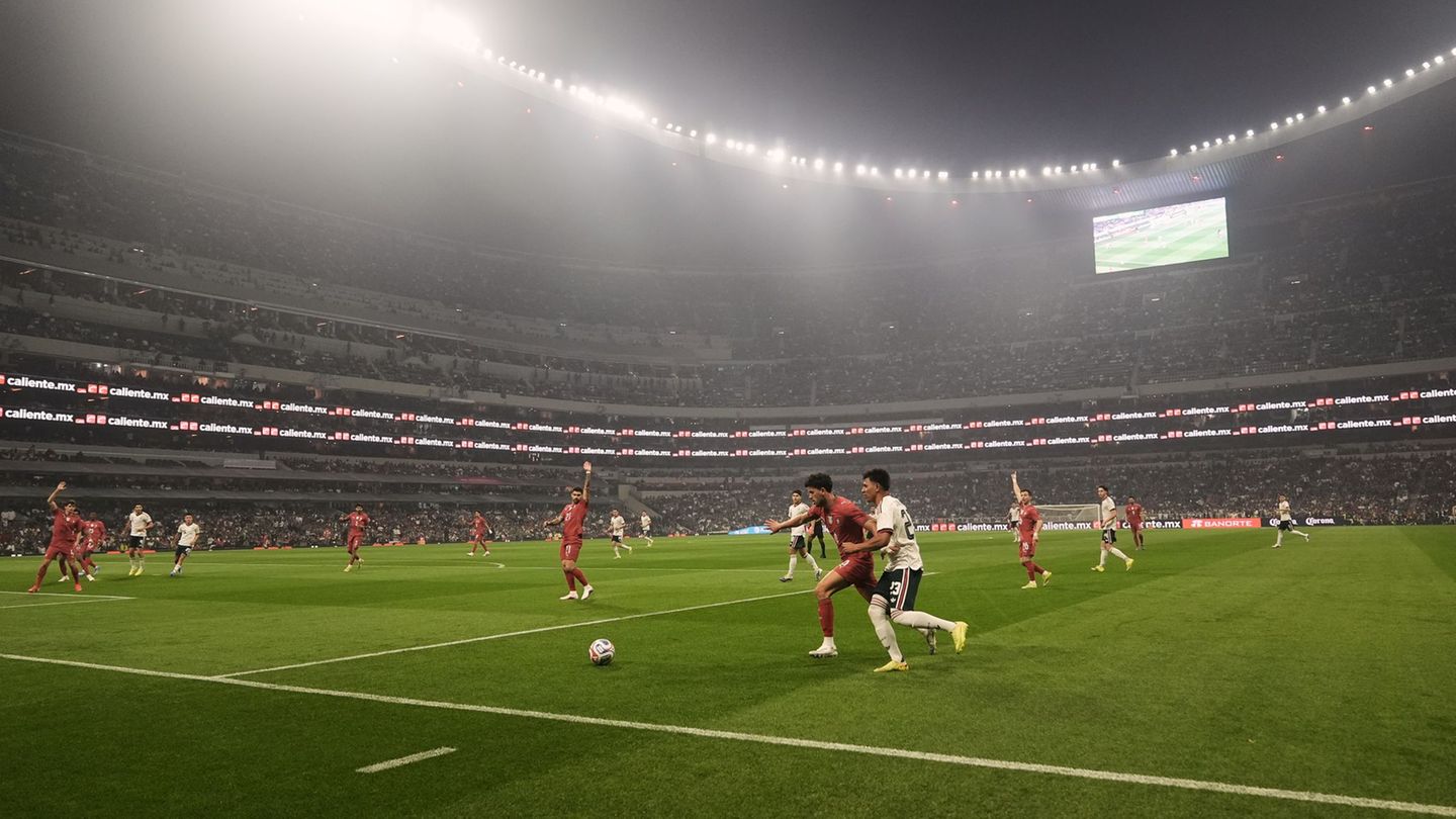 Das Aztekenstadion in Mexiko-Stadt war für Renovierungsarbeiten für mehr als zwei Jahre geschlossen. Foto: Eduardo Verdugo/AP/dp