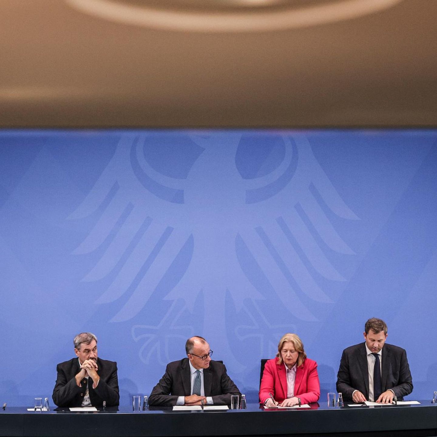 Die Spitzen von CDU, CSU und SPD