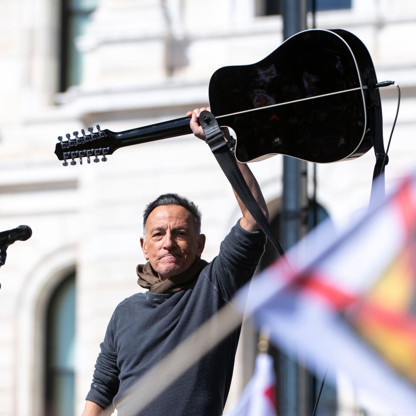 Rockstar Bruce Springsteen bei den No Kings-Protesten in St. Paul