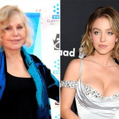Sydney Sweeney (re.) wird in einem Biopic Kim Novak spielen - und das passt der Filmgröße so gar nicht.