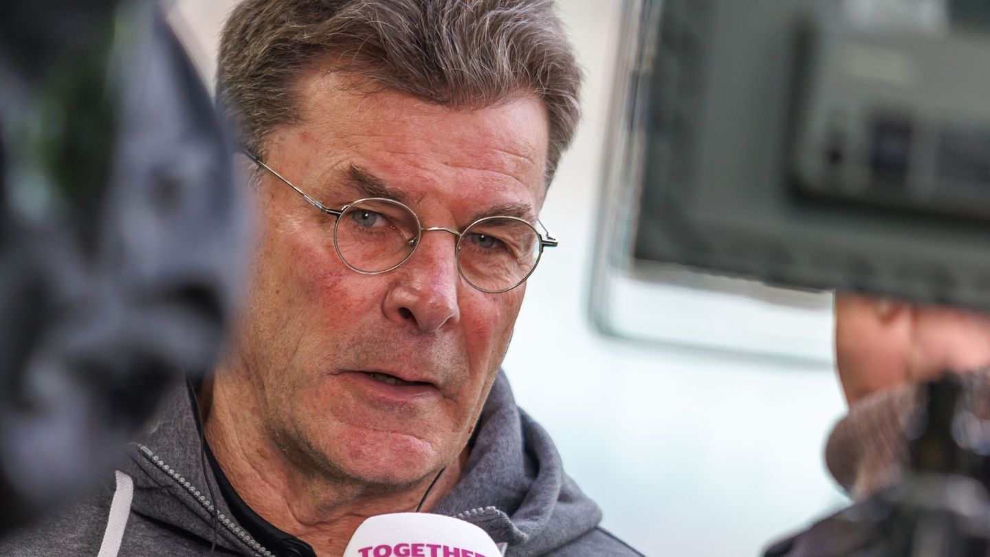 Realistisch, dennoch hoffnungsfroh: Wolfsburgs Trainer Dieter Hecking.(Archivbild) Foto: Andreas Gora/dpa