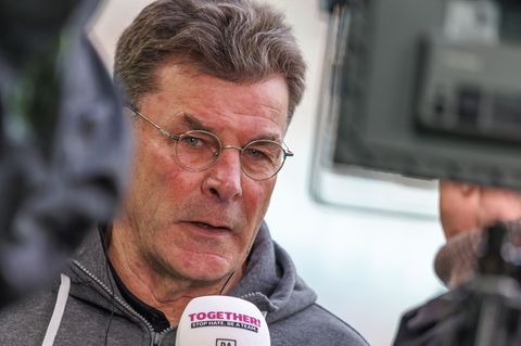 Realistisch, dennoch hoffnungsfroh: Wolfsburgs Trainer Dieter Hecking.(Archivbild) Foto: Andreas Gora/dpa