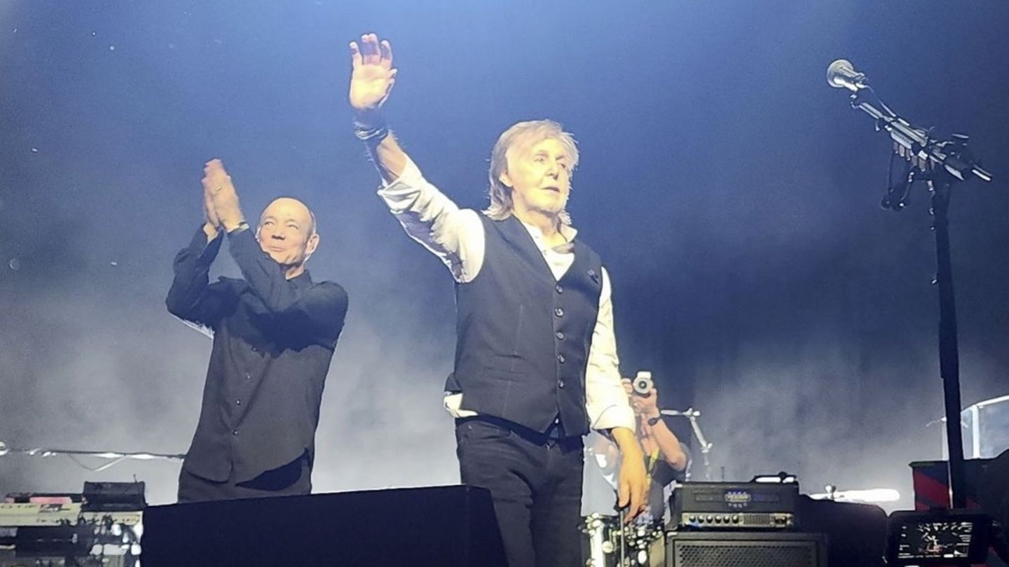 Paul McCartney im Fonda Theatre in Los Angeles.