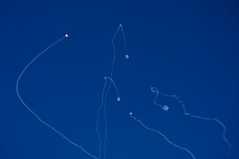 Erneut war Israels Luftabwehr wegen Beschuss aus dem Jemen im Einsatz. (Archivbild) Foto: Baz Ratner/AP/dpa