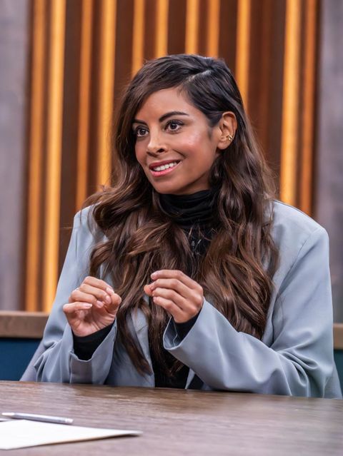 Collien Fernandes bei Caren Miosga