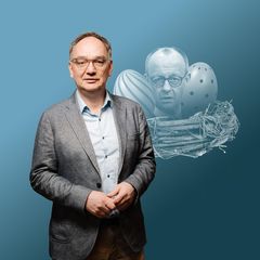 Illustration: Nico Fried und Friedrich Merz