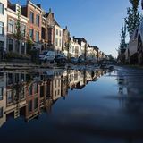 Überschwemmte Altstadt