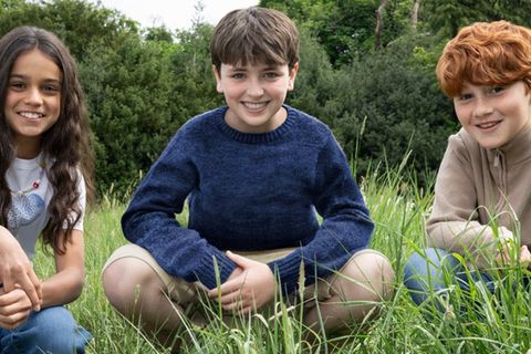 „Harry Potter“: Arabella Stanton, Dominic McLaughlin und Alastair Stout (v.l.n.r.) spielen Hermine, Harry und Ron.