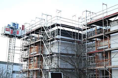 Ministerium: 3.367 neue Sozialwohnungen bewilligt. (Symbolbild) Foto: Bernd Weißbrod/dpa