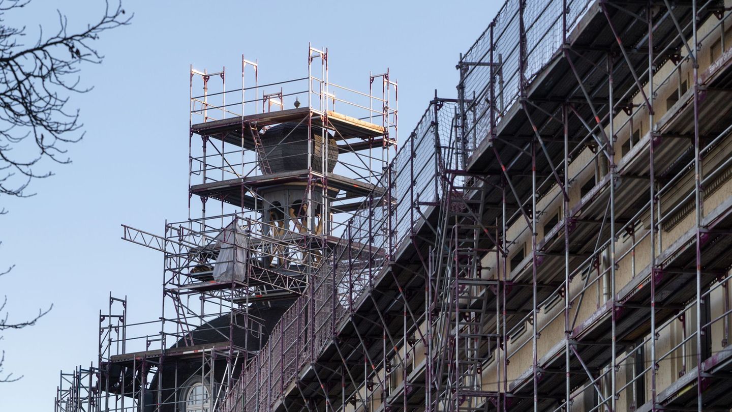 Die Bauwirtschaft hat in Thüringen weiterhin zu kämpfen. (Symbolbild) Foto: Michael Reichel/dpa