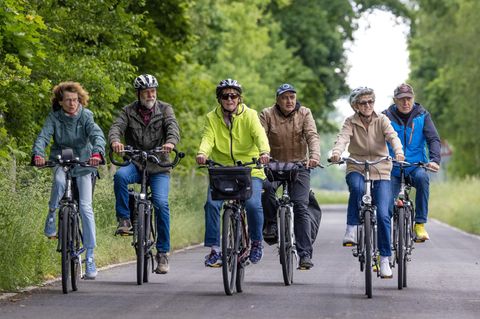 Feiertage wie Christi Himmelfahrt nutzen viele Deutsche für eine Radtour